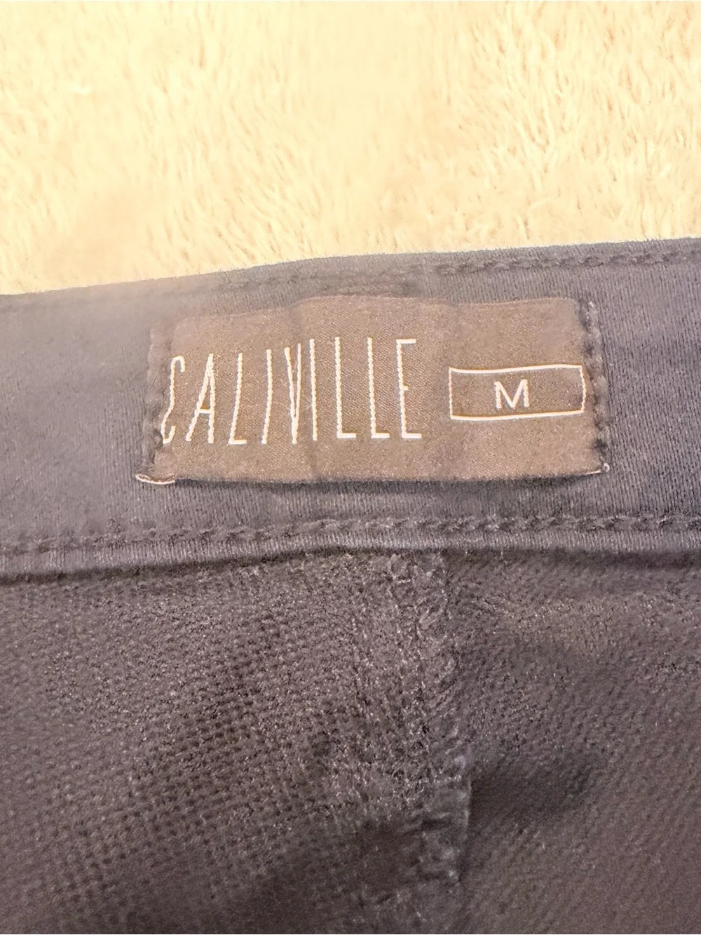 Caliville Men’s Navy Blue Stretch Chino Shorts Size M 32 Casual